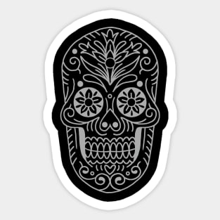 Day of the Dead Sugar Skull Sticker